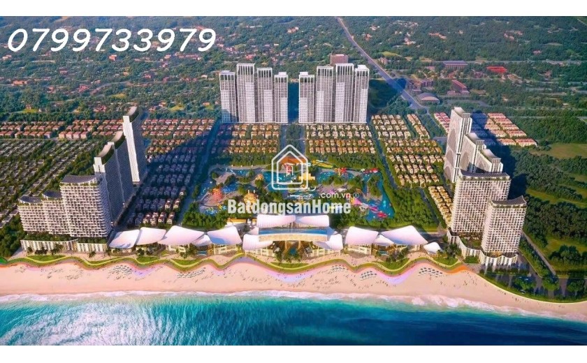 Bán căn hộ cao cấp biển Vũng Tàu giá 2,8 tỷ chủ đầu tư Sun group 0799733979